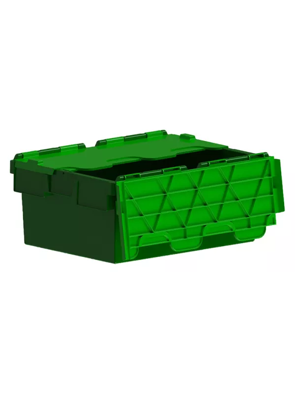 GPC Green Premium Attached Lid Containers
